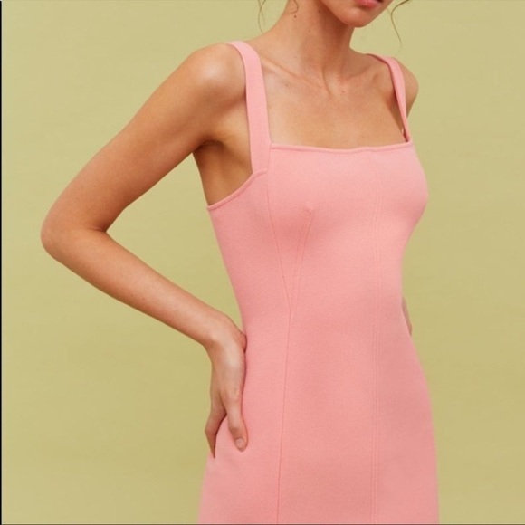 NWT C/MEO Consumed Split-Front Midi Dress - Picture 4 of 15